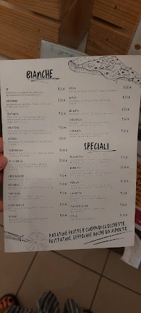 Menu du Pizzeria bar Agrestone à Colle di Val d'Elsa