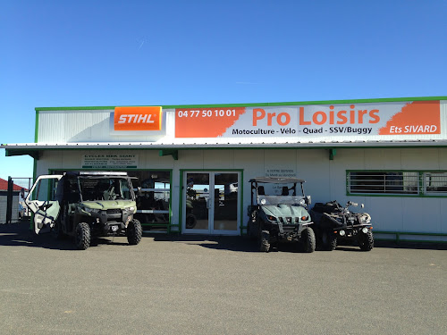 Pro Loisirs Ets SIVARD Motoculture Quads SSV buggy à La Tourette
