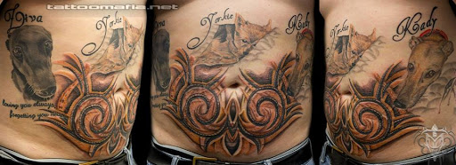 Explore neck and shoulder tattoo ideas, creative tattoo ideas in Dover, available at TATTOO MAFIA, INC.