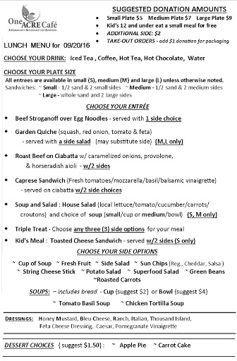 Restaurant «One Acre Café», reviews and photos