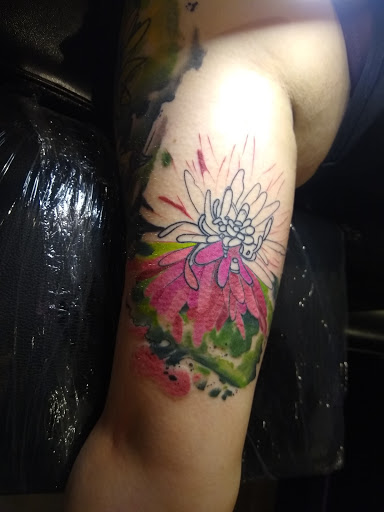 Find girl tattoos ideas for your next unique tattoo in Sullivan at Double Time Tattoo
