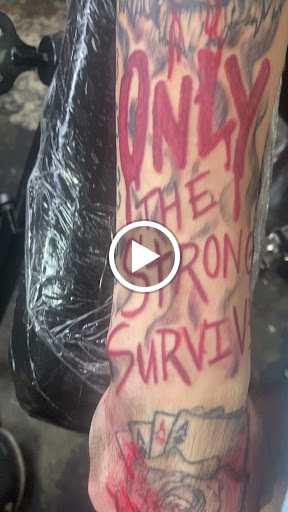 Explore black king tattoo ideas, creative tattoo ideas in Jacksonville, available at Renegade Art Studio LLC