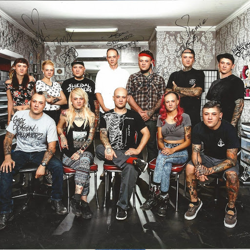 Explore superhero tattoo ideas, creative tattoo ideas in Tucson, available at Broken Clover Tattoo and Piercing