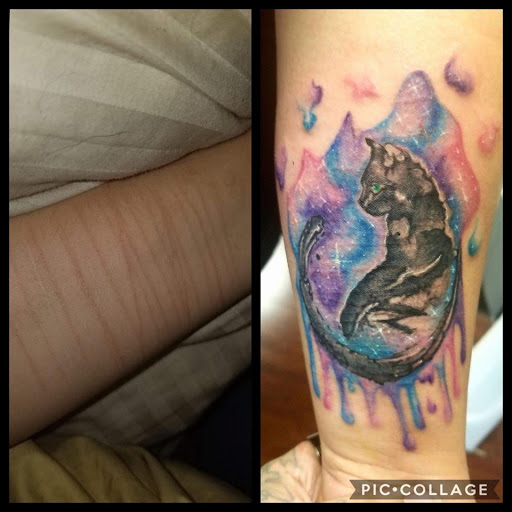 Explore egyptian hand tattoo ideas, creative tattoo ideas in San Antonio, available at Nite Owl Tattoo Studio