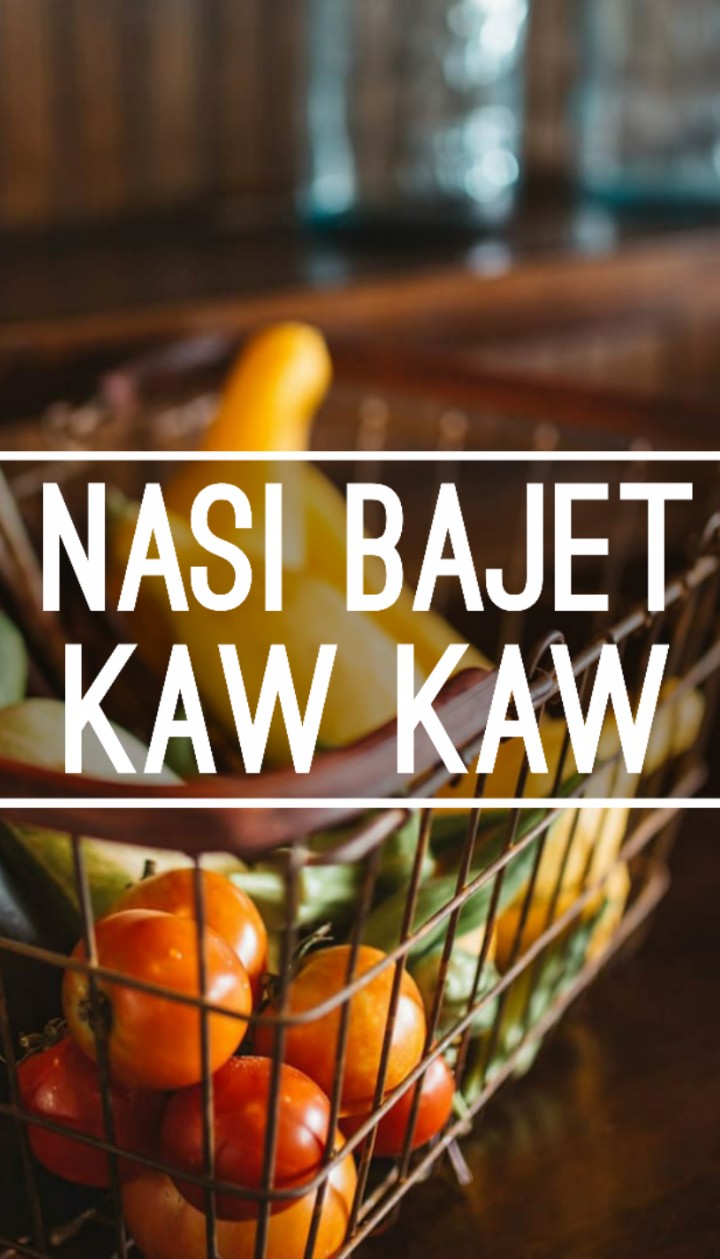 Nasi Bajet Kaw Kaw RM 3 jerr !!!