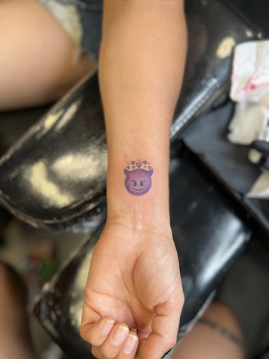 Explore road trip tattoo ideas, creative tattoo ideas in Brentwood, available at Ink Addiction