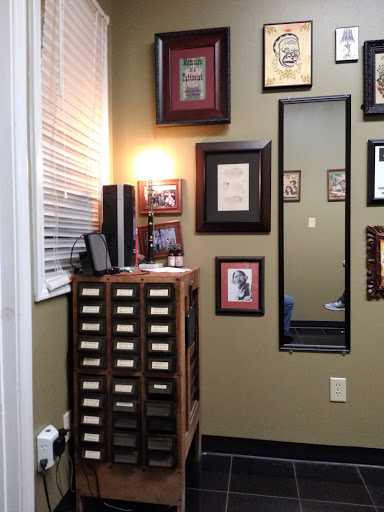 Explore stairway to heaven tattoo ideas, creative tattoo ideas in Bryant, available at Goon Tattoo