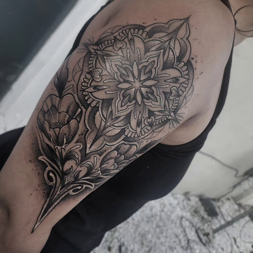 Explore hot female tattoo ideas, creative tattoo ideas in Valdosta, available at Acid Ink Tattoos