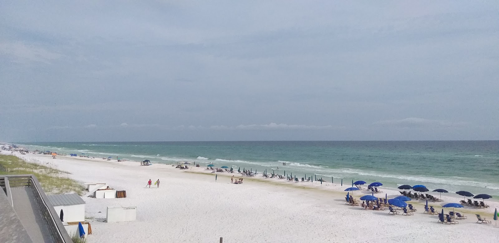 Photo of Walton Dunes Beach and the settlement