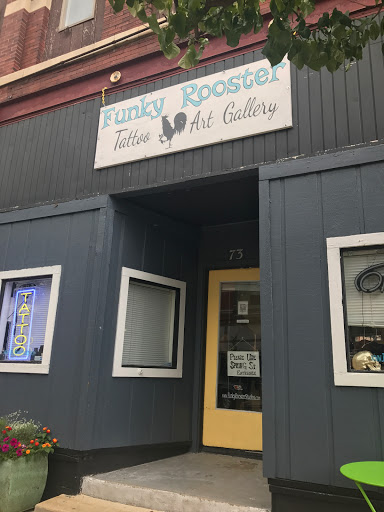 Tattoo Shop «Funky Rooster Tattoo and Art Gallery», reviews and photos, 73 S Grove Ave, Elgin, IL 60120, USA