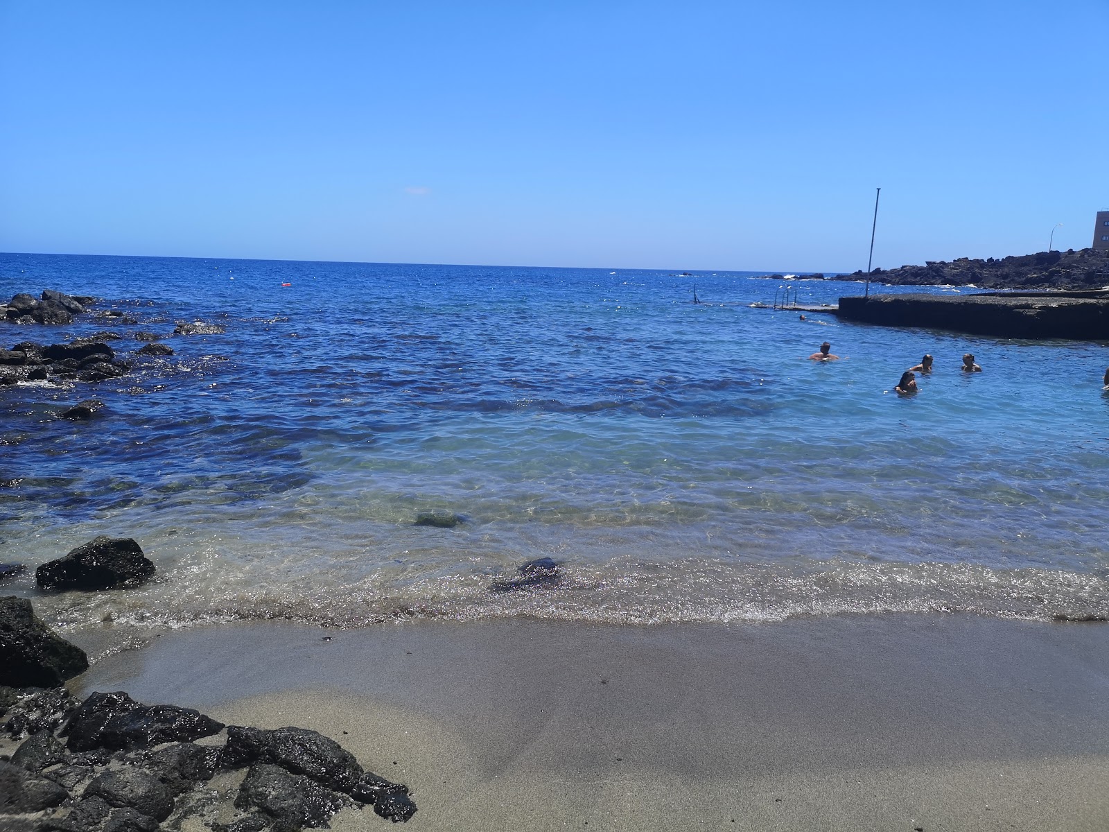 Foto av Playa La Ballena strandortområde