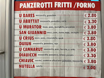 Pizzeria Focacceria Melamangio à Pesaro - menu / carte