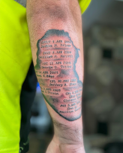 Explore bro tattoos ideas, creative tattoo ideas in Watervliet, available at Vivid Arts