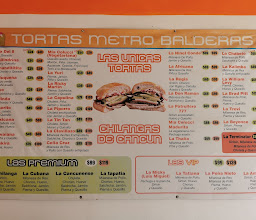 Tortas Metro Balderas Cancun photo