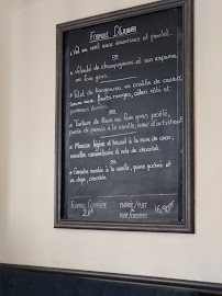 L'Alchimie à Bayeux menu