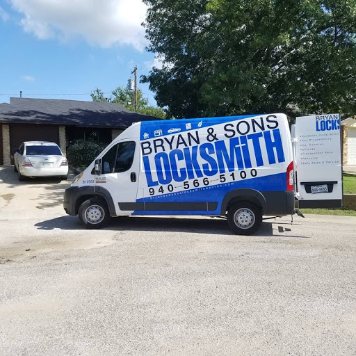 Locksmith «Bryan & Sons Locksmith, Inc.», reviews and photos, 1012 Dallas Dr, Denton, TX 76205, USA