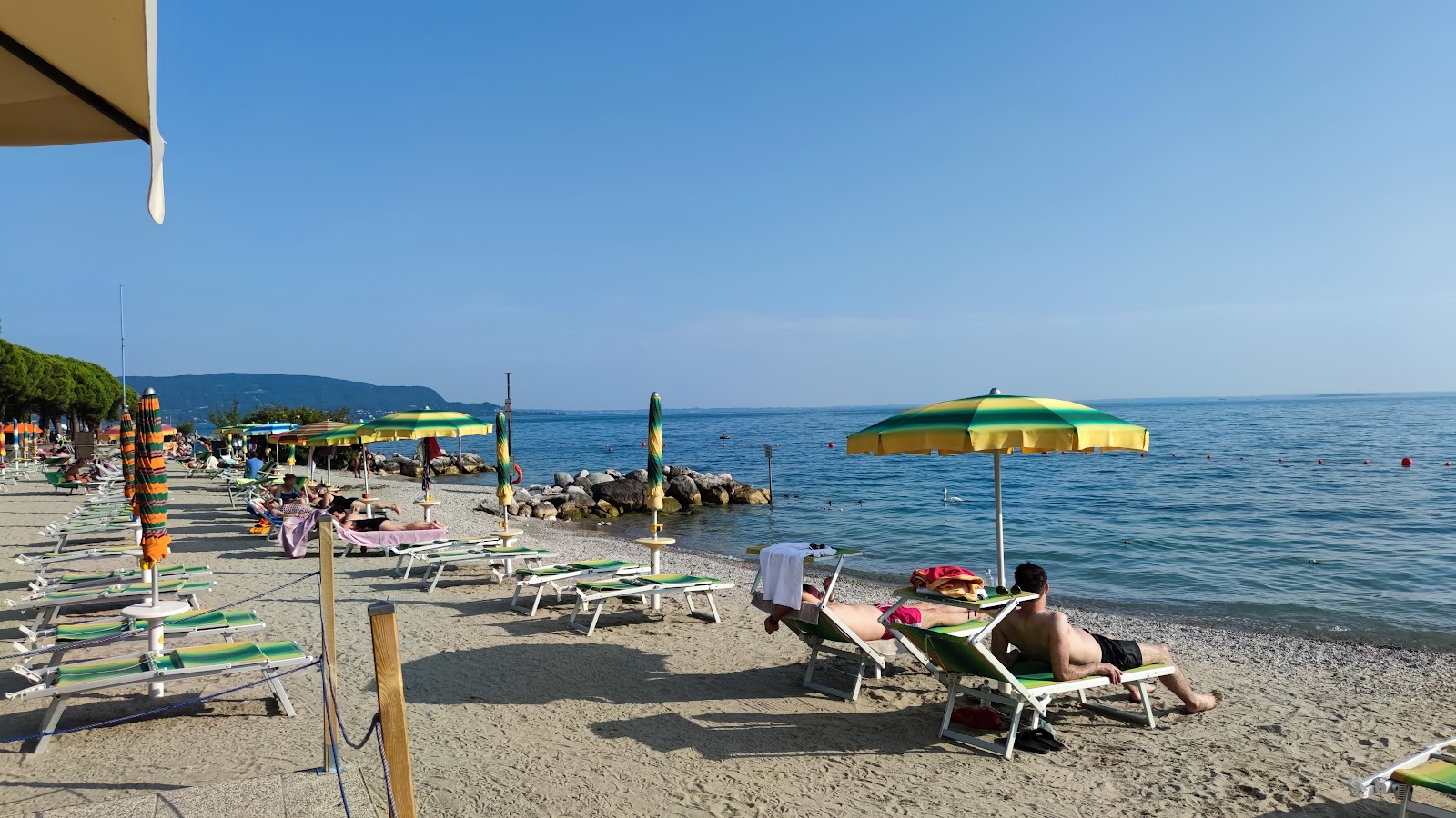 Foto von Spiaggia Lido Azzurro mit sehr sauber Sauberkeitsgrad