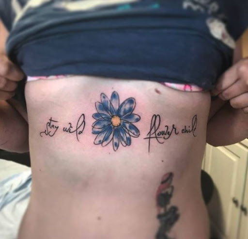Explore women's collarbone tattoo ideas, creative tattoo ideas in Lewisburg, available at Rose and Dagger Tattoo