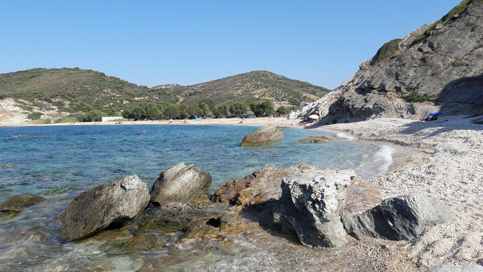 Foto di Cheromylos beach - luogo popolare tra gli intenditori del relax