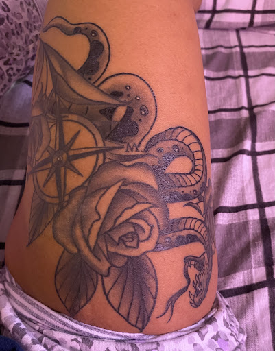 Explore liberty tattoo ideas, creative tattoo ideas in Glenside, available at Yellow Rose Tattoo