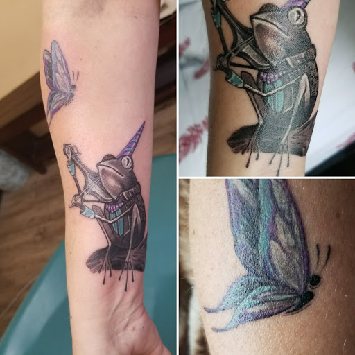 Explore tattoo ideas for wrist for guys, creative tattoo ideas in Marietta, available at Lure Tattooing & Piercing LLC