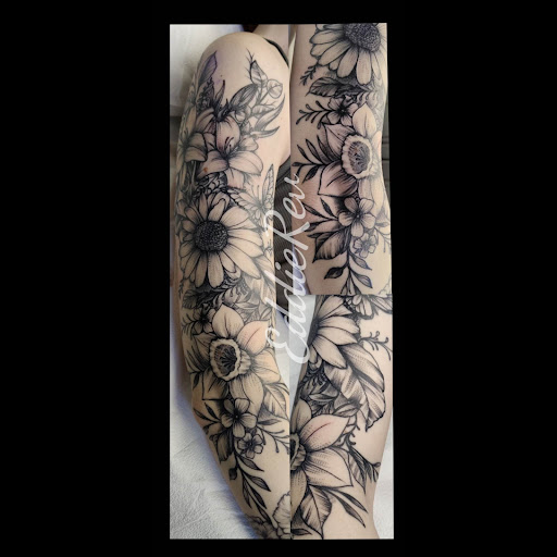 Explore cowboy boot tattoo ideas, creative tattoo ideas in Spokane, available at Tattoo Room