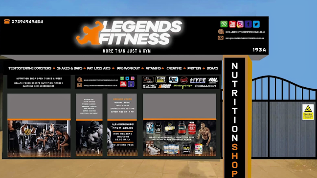 Reviews of Legends Fitness in Peterborough - Gym