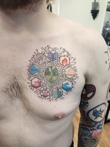 Explore minimalist star wars tattoo ideas, creative tattoo ideas in Helena, available at Legacy Ink