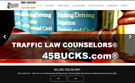 Attorney «Traffic Law Counselors® St Charles 45BUCKS®», reviews and photos