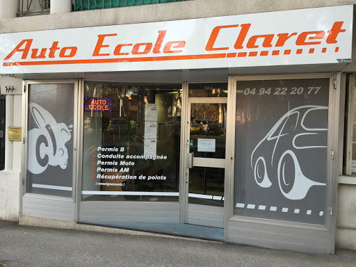 Auto-École Claret à Toulon, Var
