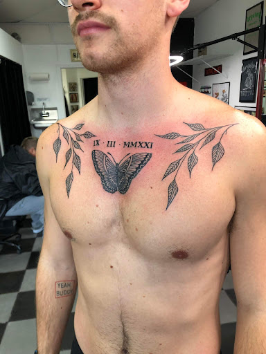 Explore savage tattoo ideas, creative tattoo ideas in Oak Grove, available at Purgatory Tattoos