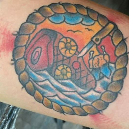 Explore sibling tattoo ideas for 4, creative tattoo ideas in Mckinney, available at Borrowed Time Fine Art Gallery Tattoo Shop