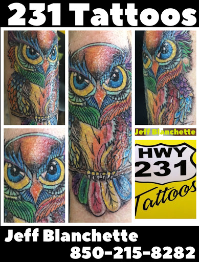 Tattoo Shop «231 Tattoos & Piercing Panama City Florida», reviews and photos, 2411 US-231, Panama City, FL 32405, USA