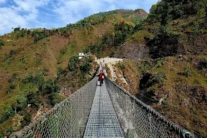 Tindobato Pelakot suspension bridge image