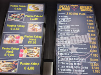Menu / carte de Pizza Instanbanbul kebap à Valdagno