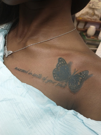 Explore american flag tattoos ideas, creative tattoo ideas in Carbondale, available at MsCandyTattoo