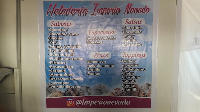 Heladeria imperio Nevado - Huechuraba