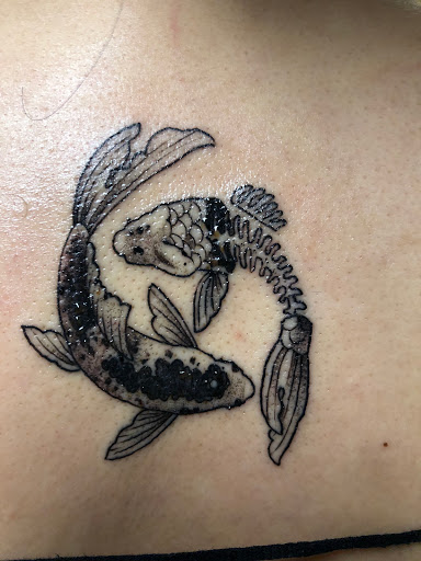 Explore tattoo ideas collarbone, creative tattoo ideas in Fountain Valley, available at Lowrider Tattoo Studios