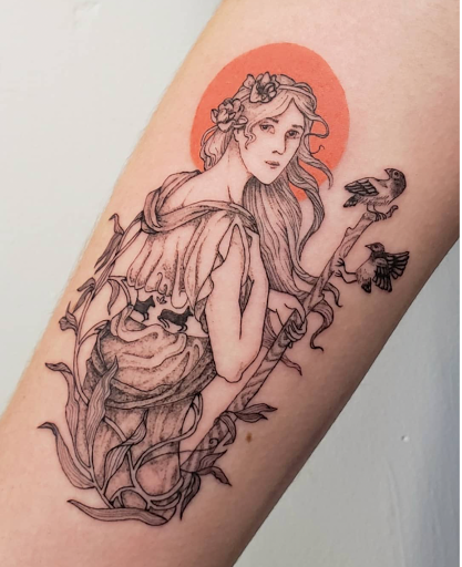 Explore stencil tattoo ideas, creative tattoo ideas in Los Angeles, available at Supersweet Tattoos and Coffee