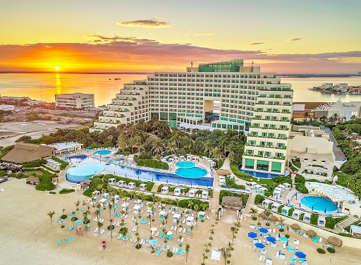 Beach terraces Cancun