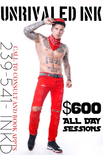 Explore womens leg sleeve tattoo ideas, creative tattoo ideas in Cape Coral, available at UNRIVALED INK