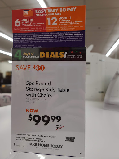 Discount Store «Big Lots», reviews and photos, 308 FL-312, St Augustine, FL 32086, USA