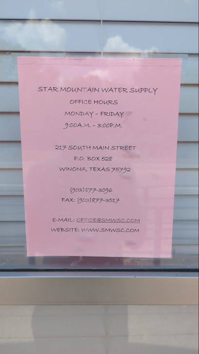 Star Mountain Water