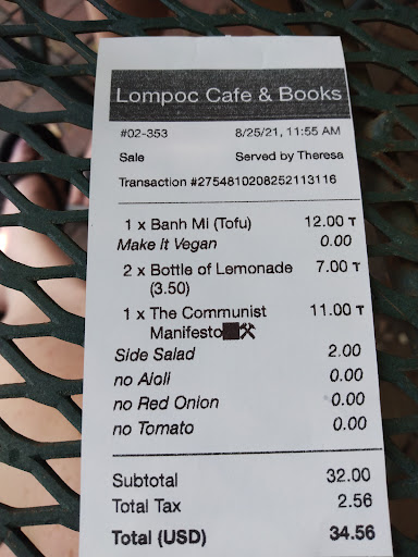 Restaurant «Lompoc Cafe», reviews and photos, 36 Rodick St, Bar Harbor, ME 04609, USA