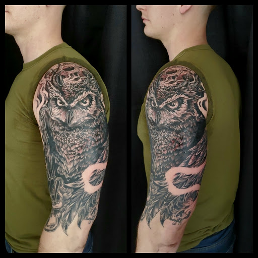 Find tattoos with letters ideas for your next unique tattoo in Toledo at Cross Over Tattoo Studio