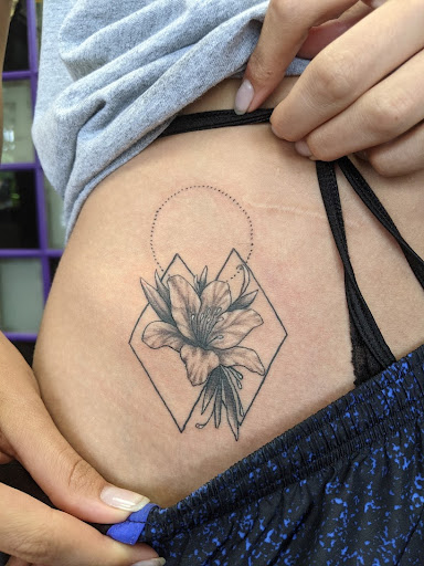 Explore blast over tattoo ideas, creative tattoo ideas in Slippery Rock, available at Dinky Dachshund Tattoo Parlor