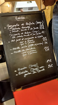 Restaurant italien Via Pila à Montpellier (la carte)