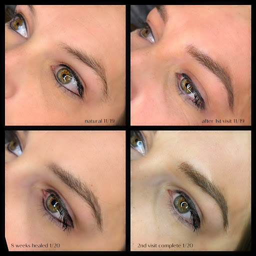 Explore crown of thorns tattoo ideas, creative tattoo ideas in Peoria Heights, available at BeautiFULL Brows By Jen Microblading - Permanent Makeup Wild Honey Beauty Studio