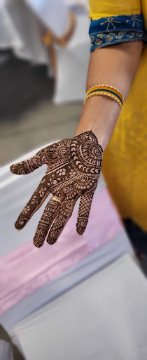 Explore tattoo ideas with names & designs, creative tattoo ideas in Concord, available at Naseera Fazil Henna Art