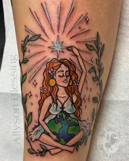 Explore number 9 tattoo ideas, creative tattoo ideas in Kent, available at War Horse Ink